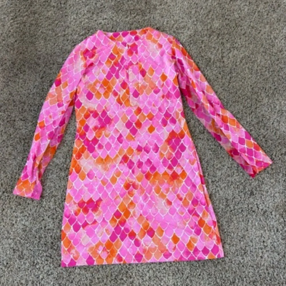 Ibkul Pink and Orange Golf Dress - Picture 1 of 7